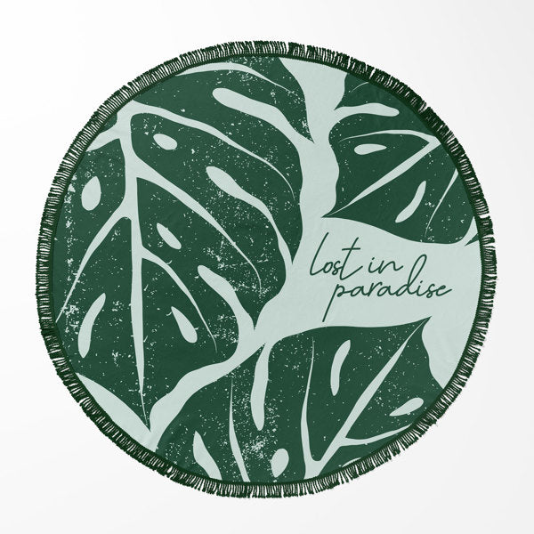 Juice Box 60" Round Beach Towels