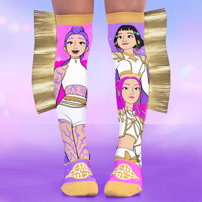 K Pop Demon Hunters Golden Socks