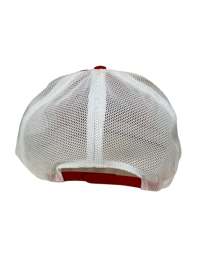 KANSAS CITY CHIEFS VINTAGE 1980'S MESH SNAPBACK ADULT HAT M / L