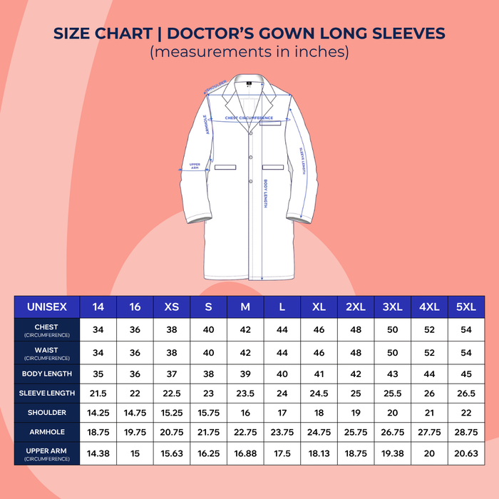 Katrina Laboratory Gown | Long Sleeves | Kairos Medwear
