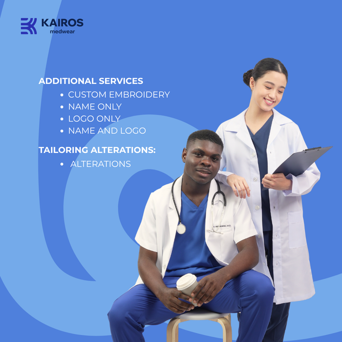 Katrina Laboratory Gown | Long Sleeves | Kairos Medwear