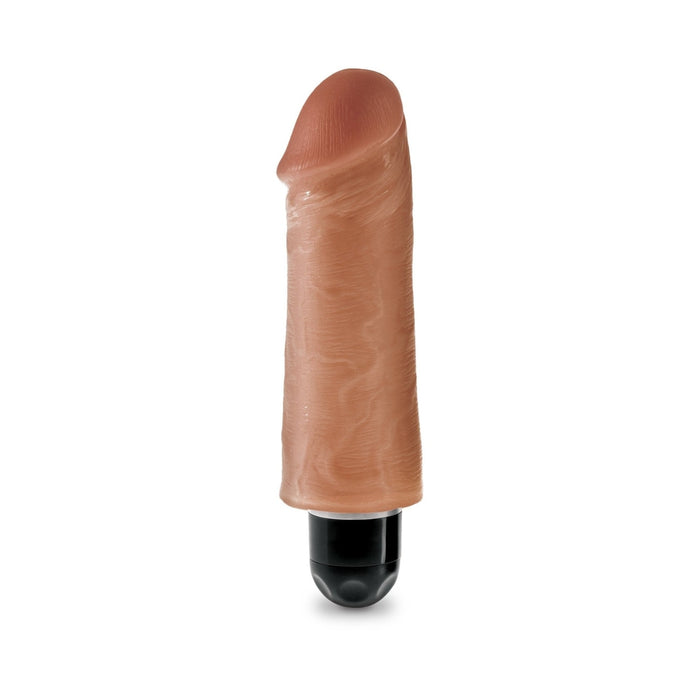 King Cock 5 In Vibrating Stiffy Tan Intimates Adult Boutique