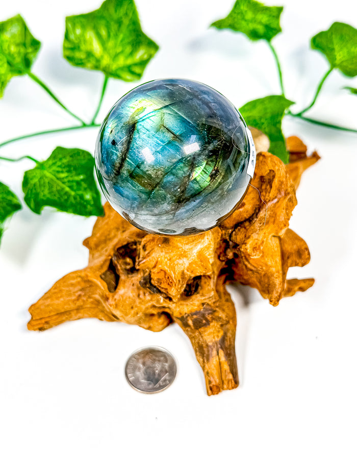 Labradorite Sphere (35C)