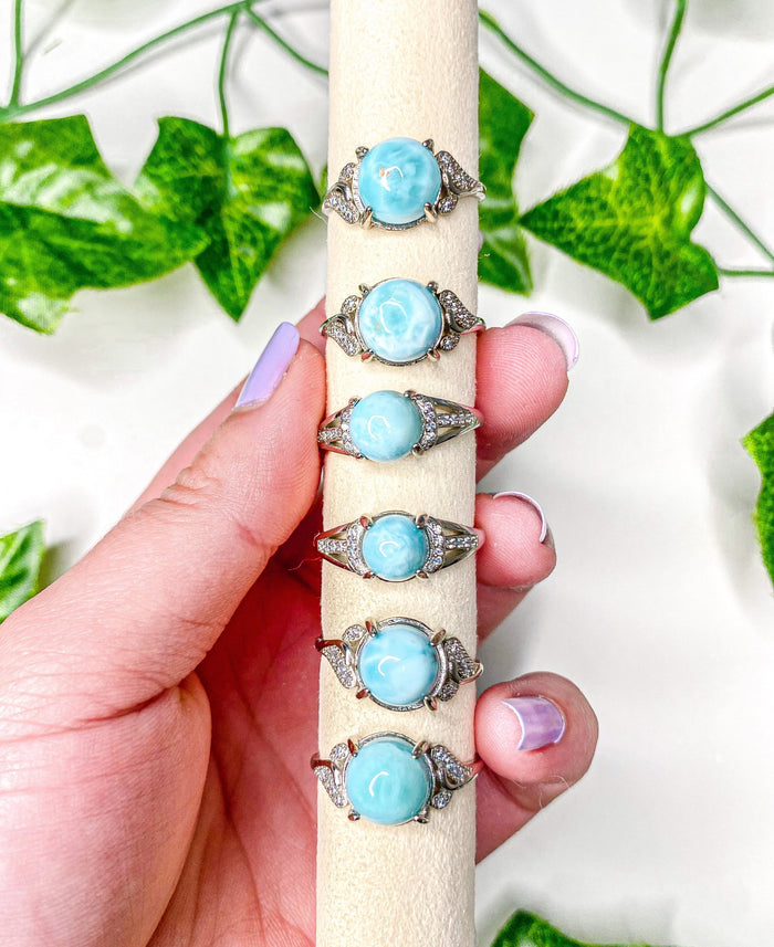Larimar Ring (adjustable)
