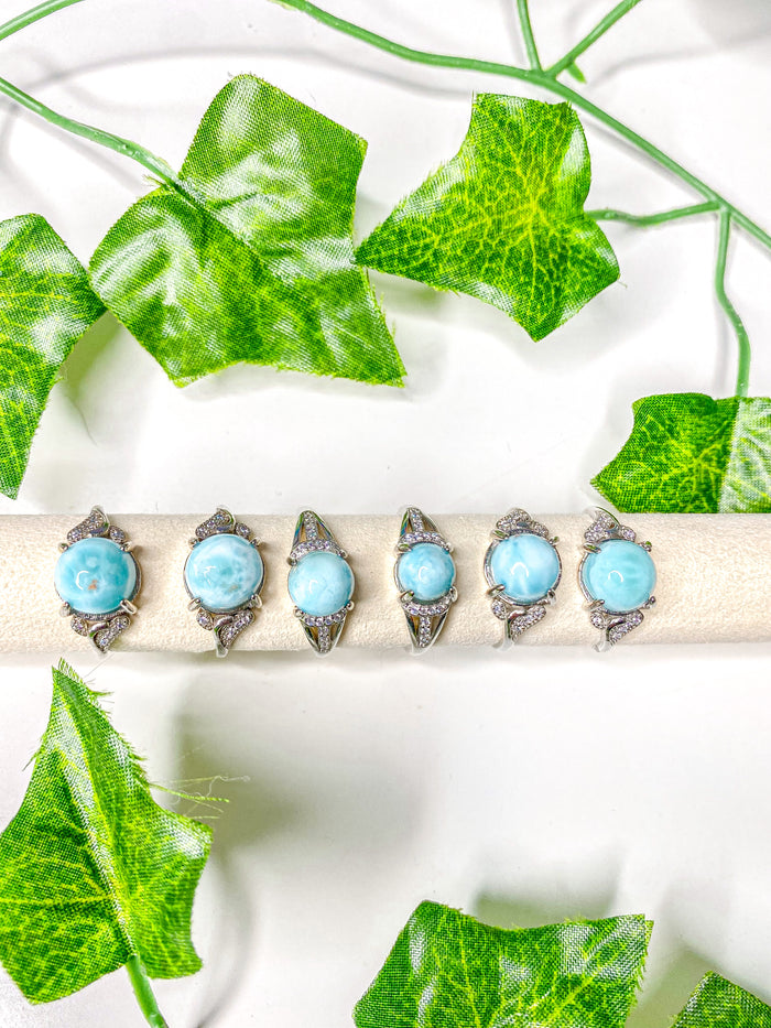 Larimar Ring (adjustable)