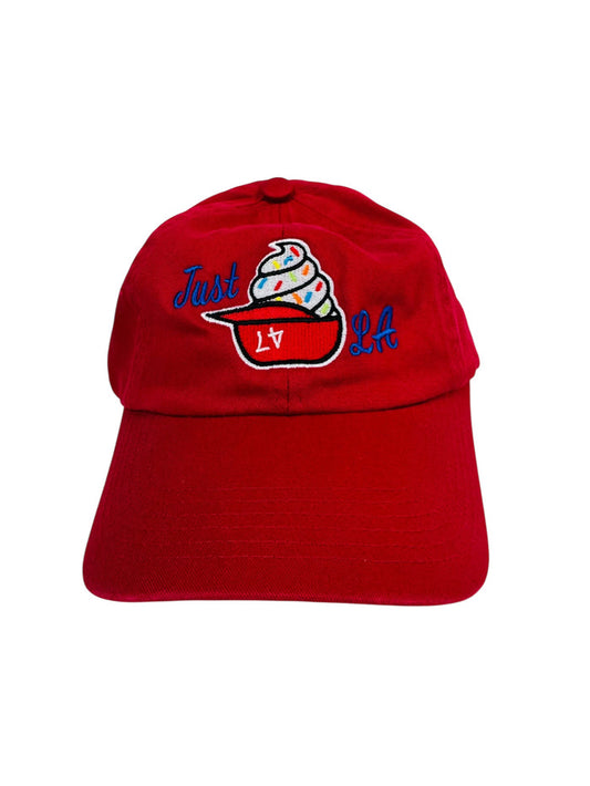 LARRY ANDERSEN JUST LA ICE CREAM HELMET STRAPBACK ADULT HAT