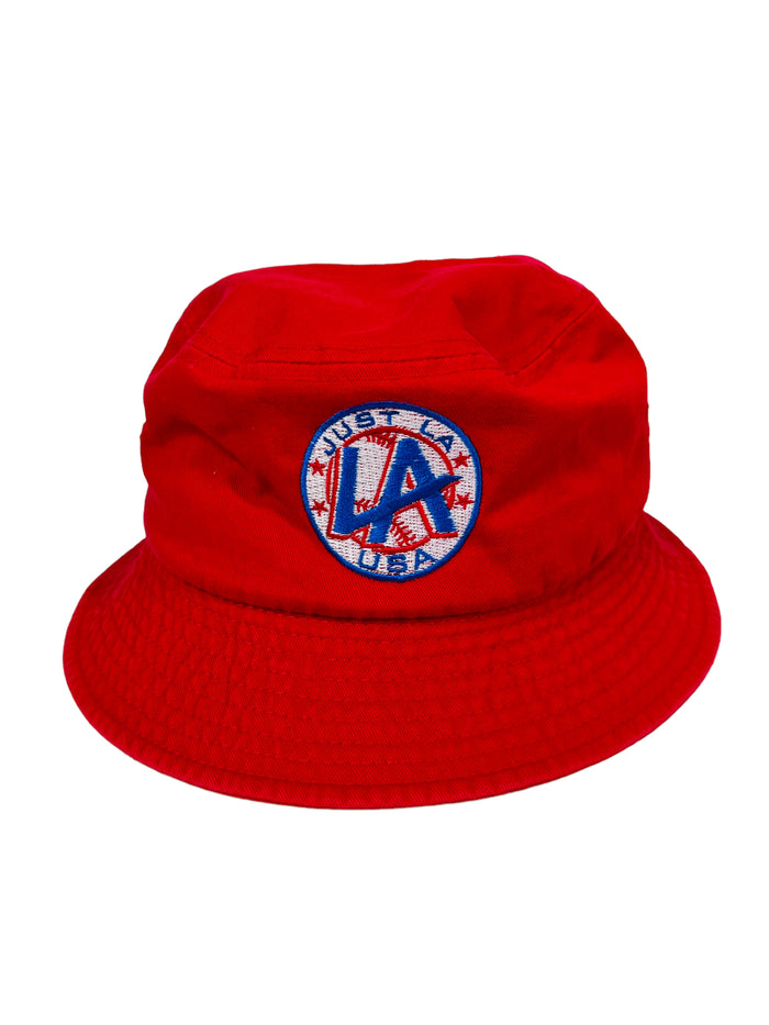 LARRY ANDERSEN JUST LA USA ADULT BUCKET HAT