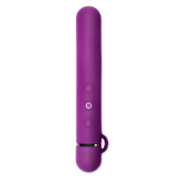 Le Wand Chrome Baton - Dark Cherry Intimates Adult Boutique