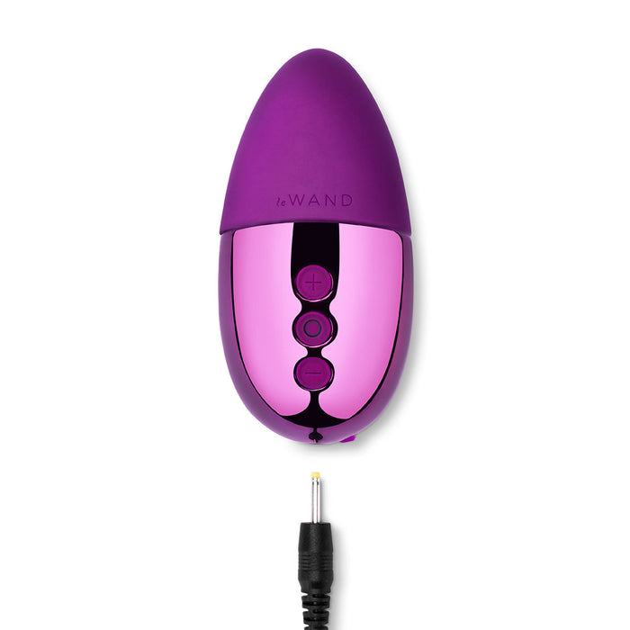 Le Wand Chrome Point - Dark Cherry Intimates Adult Boutique