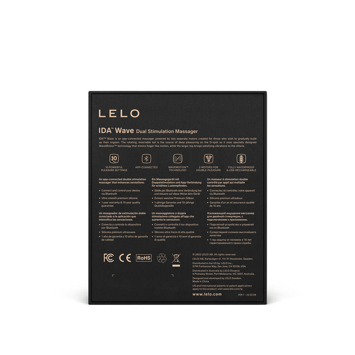 LELO Ida Wave - Coral Red Intimates Adult Boutique