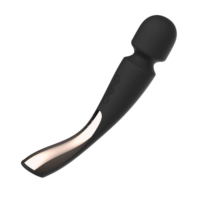 LELO Smart Wand 2 Medium - Black Intimates Adult Boutique