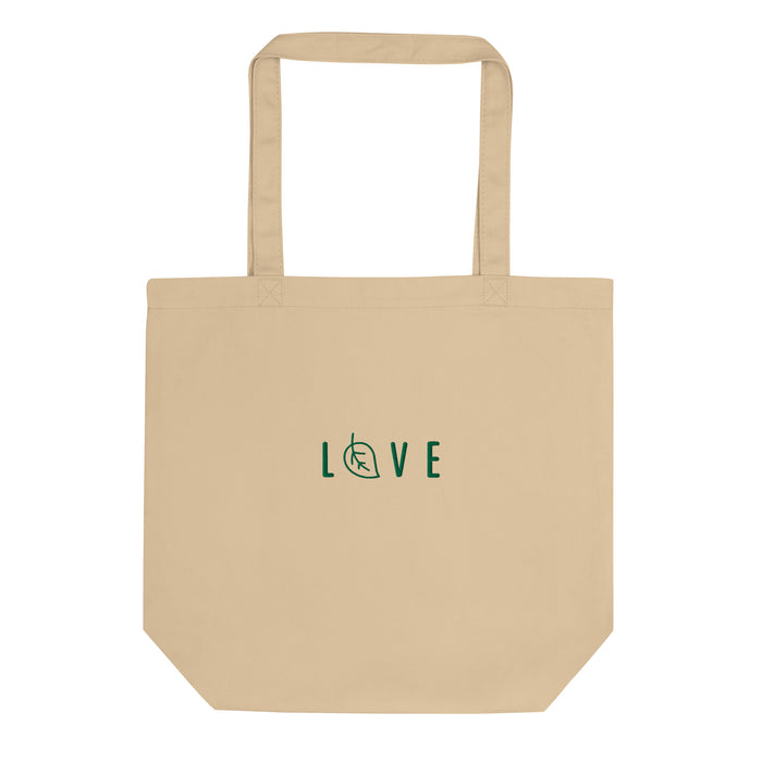 Love Embroidered Eco Tote Bag - Bloom Seventy Seven