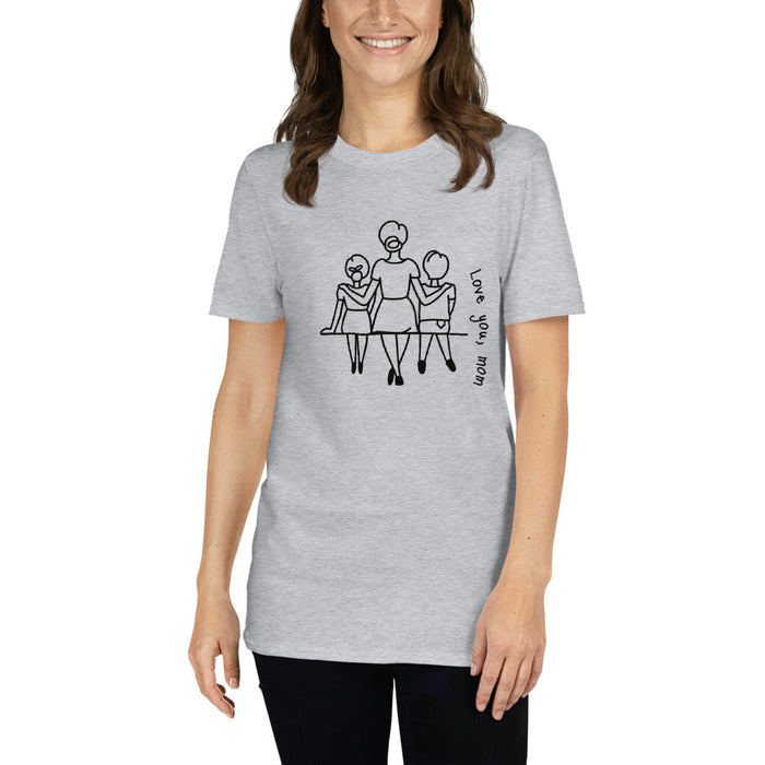 Love You, Mom T-Shirt - Bloom Seventy Seven