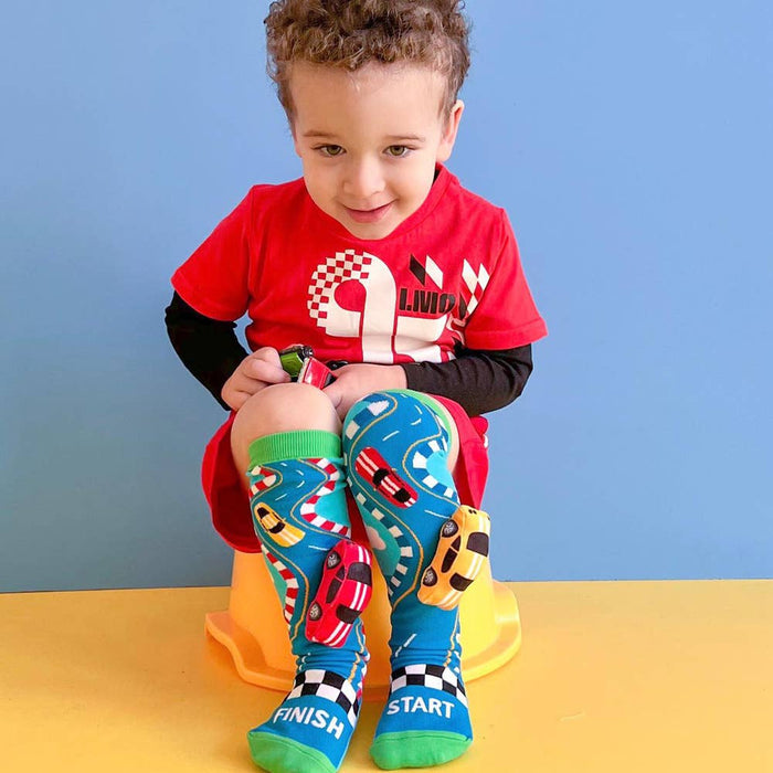 MADMIA Racing Car Socks