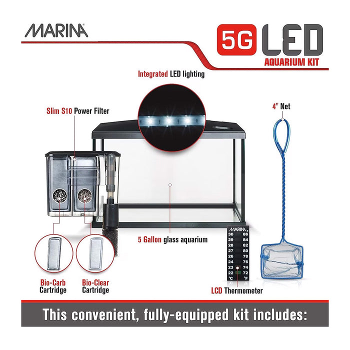 Marina Aquarium Kit 5 Gallon