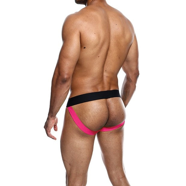Mb Neon Jock Coral Medium Intimates Adult Boutique