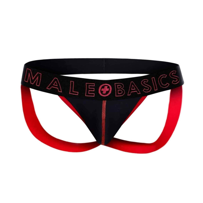 Mb Neon Jock Red Xl Intimates Adult Boutique