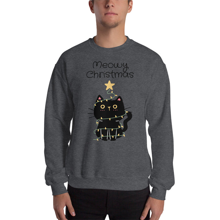 Meowy Christmas Unisex Sweatshirt
