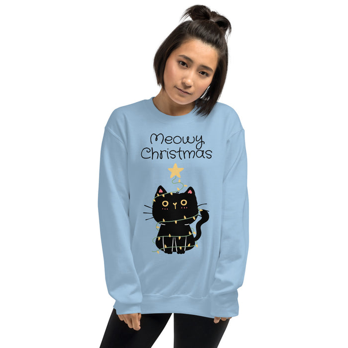 Meowy Christmas Unisex Sweatshirt
