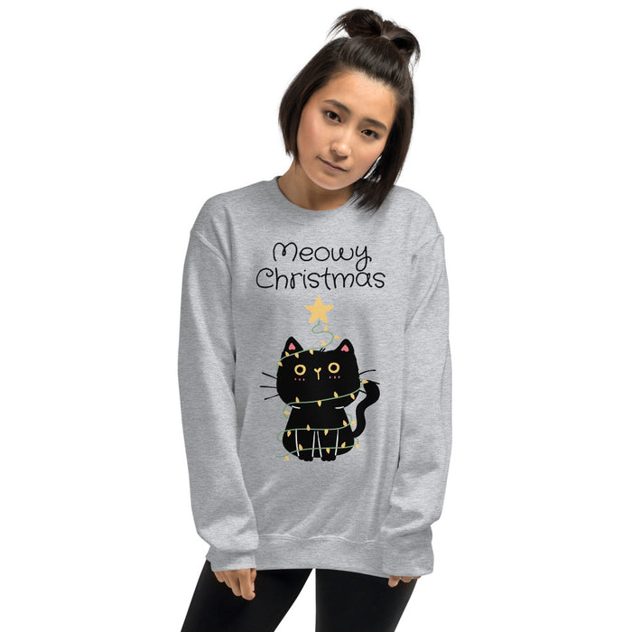 Meowy Christmas Unisex Sweatshirt