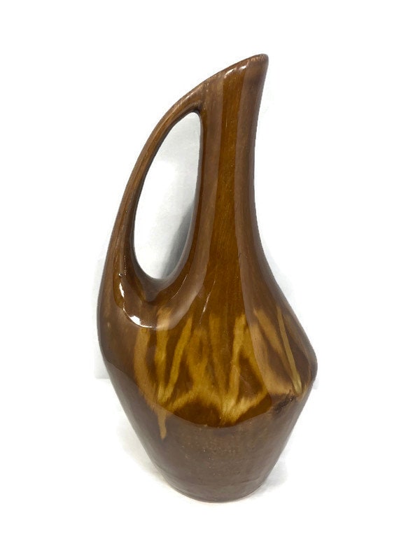 Mid Century Ceramic Decorative Ewer Pitcher at Duckwells