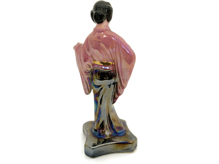 Midcentury Asian Ceramic Lusterware Figurine at Duckwells