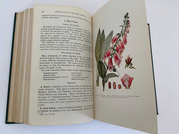 Midcentury Medical Book, An Introduction to Materia Medica & Pharmacology at Duckwells