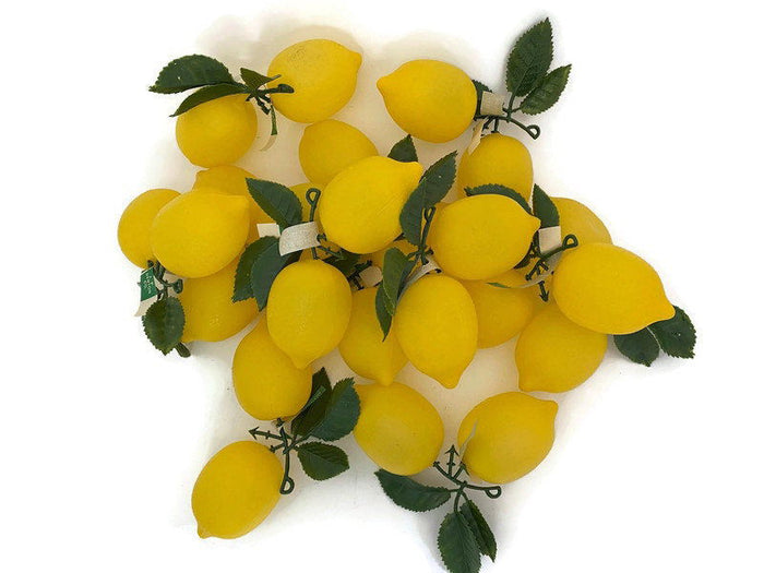 Midcentury Plastic Lemons at Duckwells