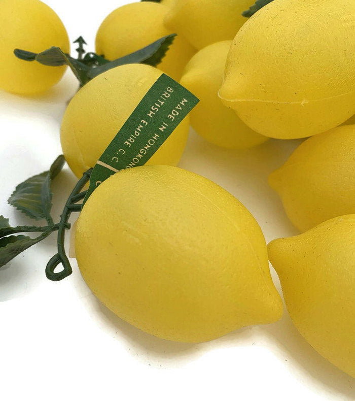 Midcentury Plastic Lemons at Duckwells