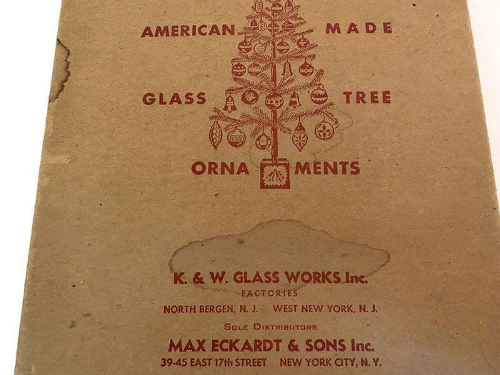 Midcentury Shiny Brite Ornaments at Duckwells
