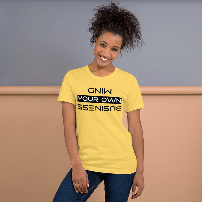 Mind Your Own Business Women's Tee
