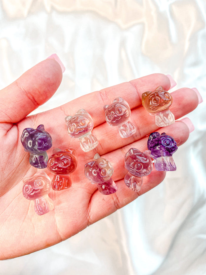 Mini Fluorite Luna Cat Sailor Moon