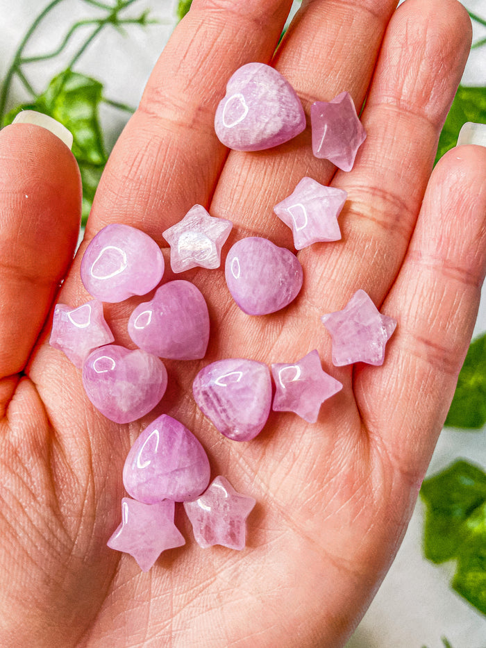 Mini Kunzite Heart/Star/Moon
