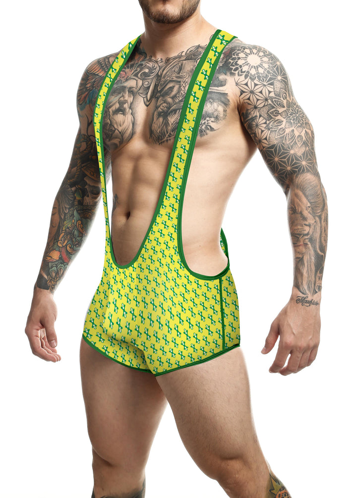 Mob Singlet Green Xl Intimates Adult Boutique