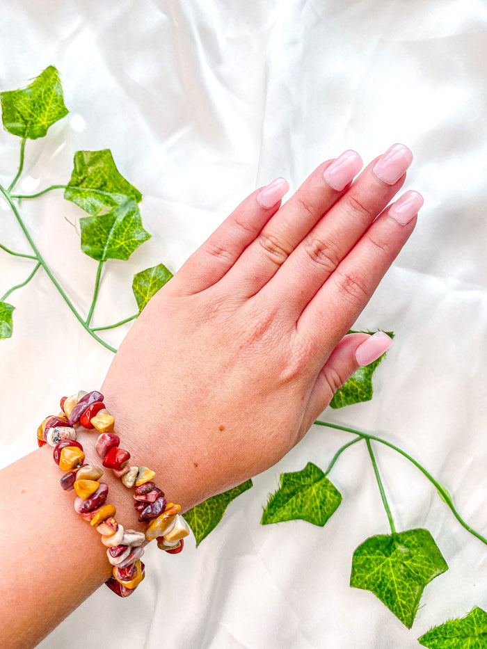 Mookaite Chip Bracelet