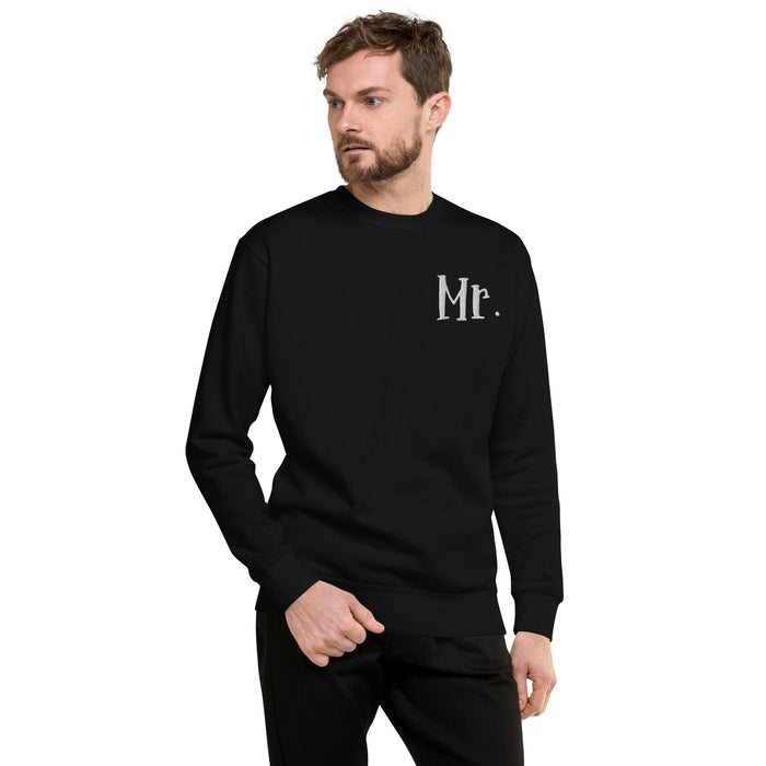 Mr. and Mrs. Couple Fleece Sweatshirt - Bloom Seventy Seven