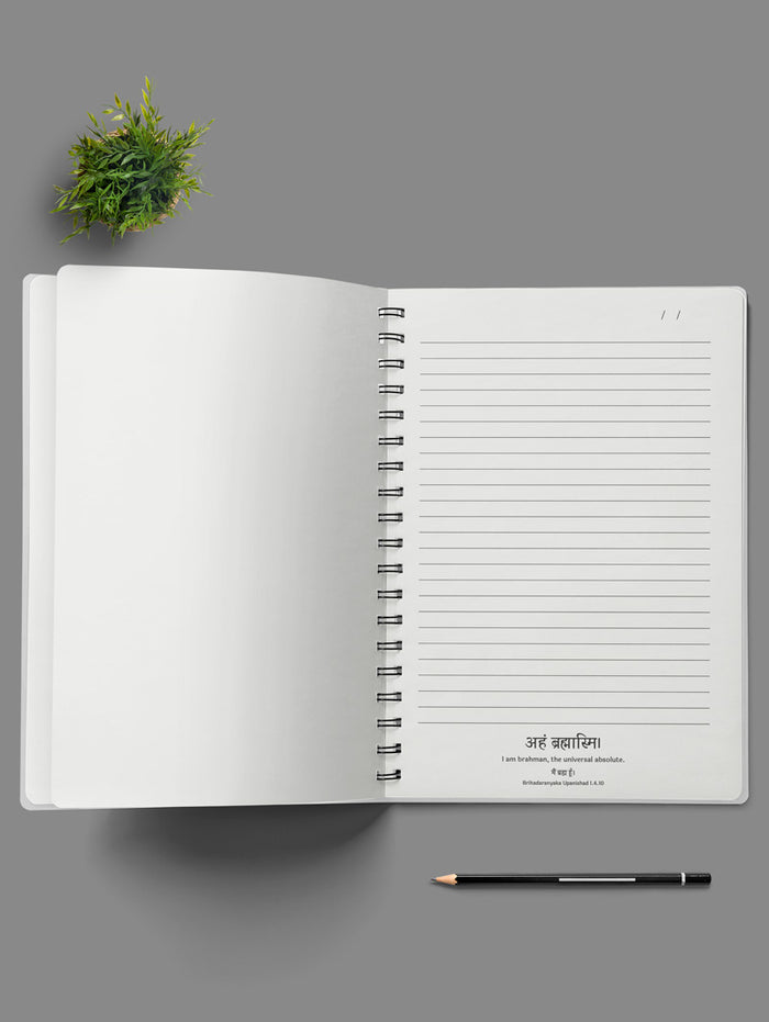 Notebooks with Unique Sanskrit Quotes - Set of 3