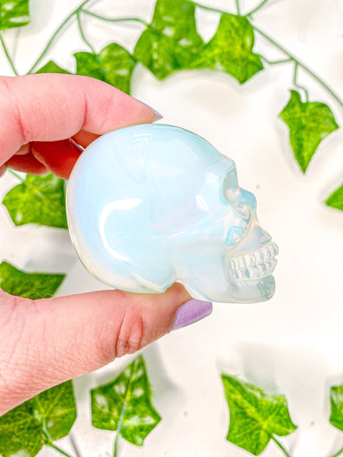 Opalite Skull