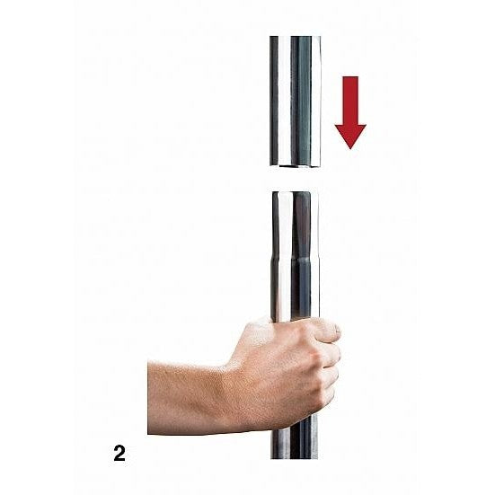Ouch! Dance Pole Silver Intimates Adult Boutique