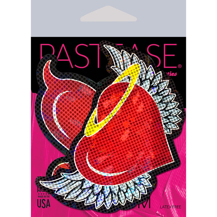 Pastease Angel Devil Hearts Intimates Adult Boutique