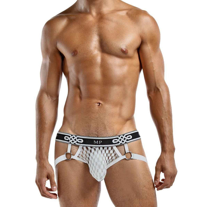 Peep Show Jock Ring White Small-medium Intimates Adult Boutique