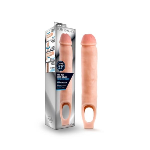 Penis Extender Sleeve - 11.5in Cock Sheath - Sextoys for Men Intimates Adult Boutique