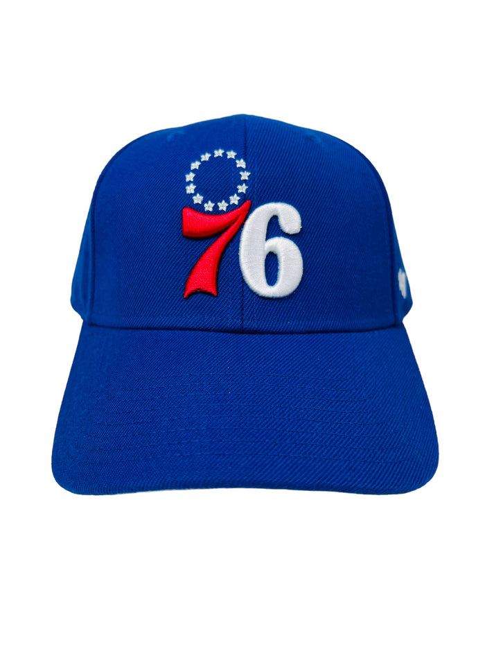 PHILADELPHIA 76ERS RETRO 47' BRAND MVP STRAPBACK ADULT HAT