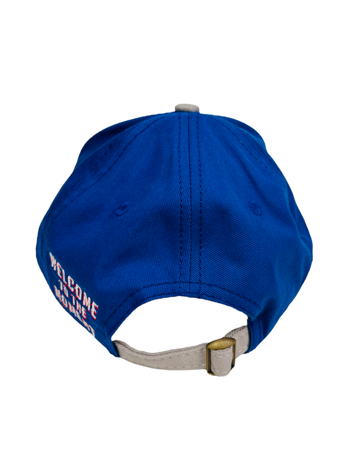 PHILADELPHIA 76ERS RETRO WELCOME TO THE MOMENT STRAPBACK ADULT HAT