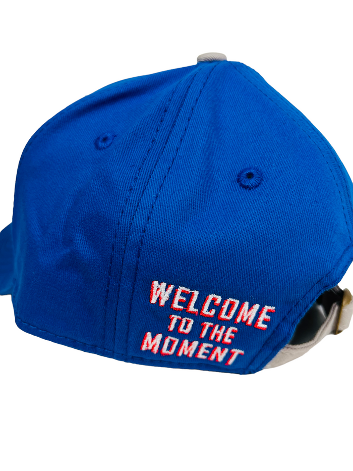 PHILADELPHIA 76ERS RETRO WELCOME TO THE MOMENT STRAPBACK ADULT HAT