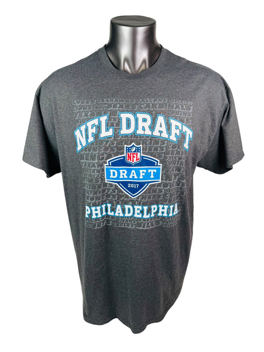 PHILADELPHIA EAGLES 2016 NFL DRAFT MAJESTIC T-SHIRT ADULT XL