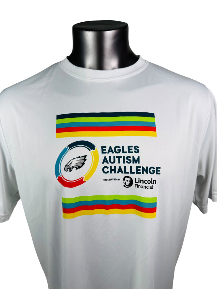 PHILADELPHIA EAGLES AUTISM CHALLENGE DRI-FIT T-SHIRT ADULT XL