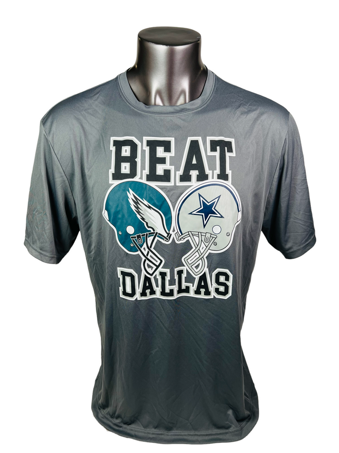 PHILADELPHIA EAGLES BEAT DALLAS TEAM ISSUED DRI-FIT SHIRT ADULT XL