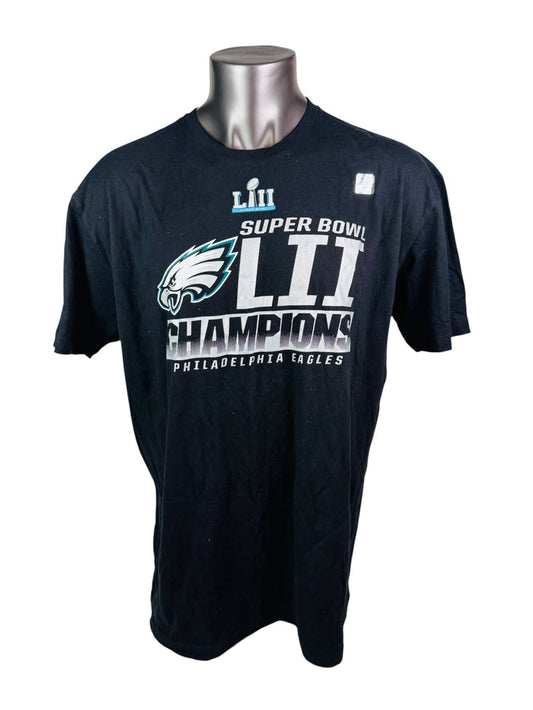 PHILADELPHIA EAGLES SUPER BOWL LII CHAMPIONS T-SHIRT ADULT 2XL