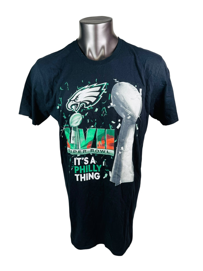 PHILADELPHIA EAGLES SUPER BOWL LVII PHILLY THING T-SHIRT ADULT XL